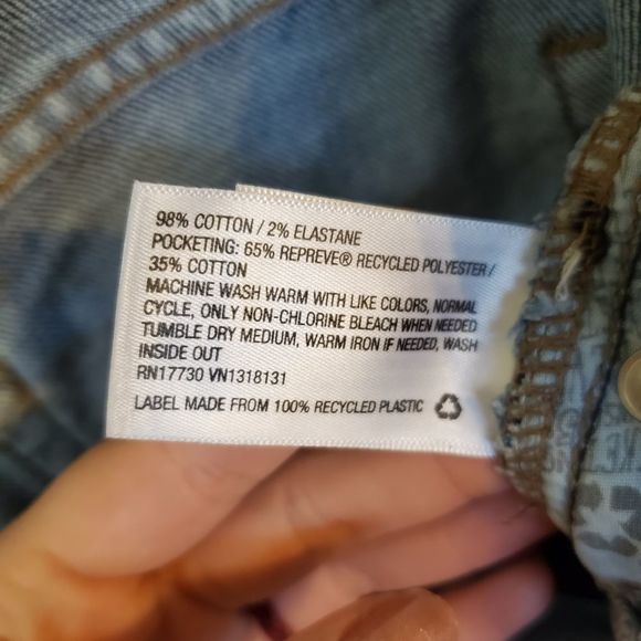 High Rise Jean Shorts - Picture 7 of 14